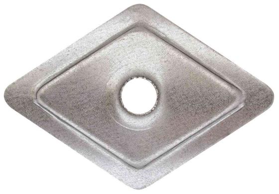 100,0 PZ Di RONDELLA FERRO ROMBOIDALE ART.353 06B27027*
