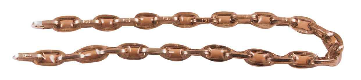 1,0 PZ Di CATENA ANTIFURTO QUADRA RIVESTITA  8X120