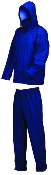 1,0 PZ Di COMPLETO IMPERMEABILE LLUVIA TG.   M BLU