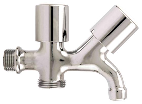 1,0 PZ Di ITAP 220 RUBINETTO DUPLEX UNI LAVATRICE D 1/2 X 3/