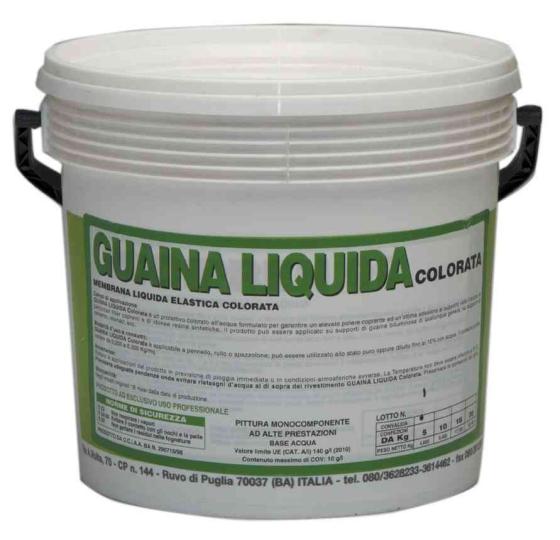1,0 PZ Di GUAINA LIQUIDA RESINOSA BIANCA  5 KG