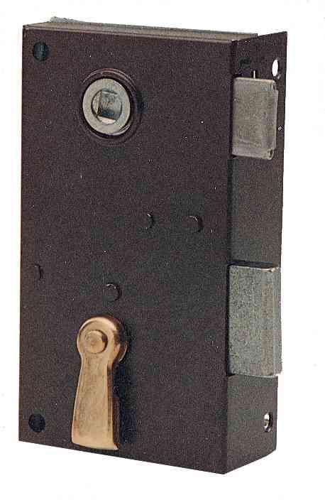 2,0 PZ Di SERRATURA SCROCCO CATEN 2 MAND 185 SX 80X55 VERT