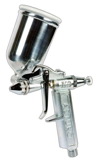 1,0 PZ Di ASTURO AEROGRAFO MINI K3 200 CC ALL UGELLO D 0,5 M