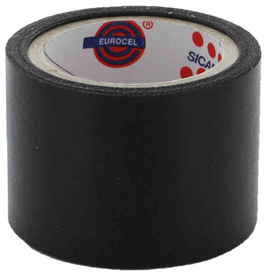 12,0 PZ Di NASTRO TELATO ADESIVO MM.38XML.2,70 NERO