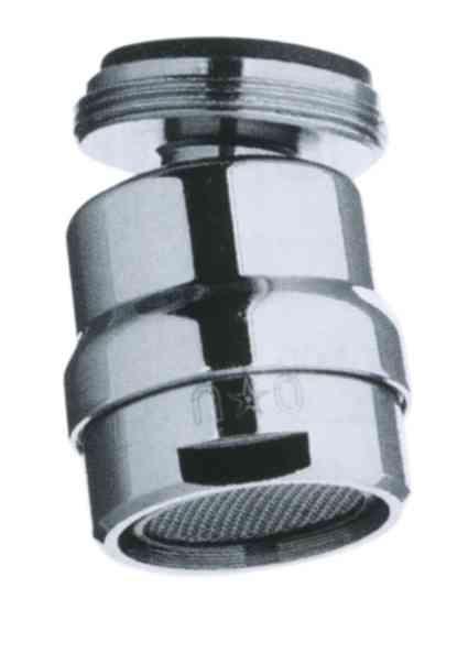 1,0 PZ Di AERATORE CROMATO CON SNODO 24 MM X 1 M