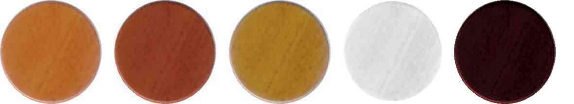 5,0 SC Di SC TAPPO COPRIFORO ADES D 13 MM CILIEGIO SCU 50 PZ