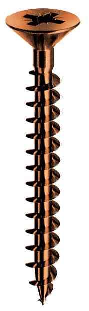 5,0 SC Di SC VITI PER LEGNO BRONZATE TP  3 X25 (PZ. 50)*