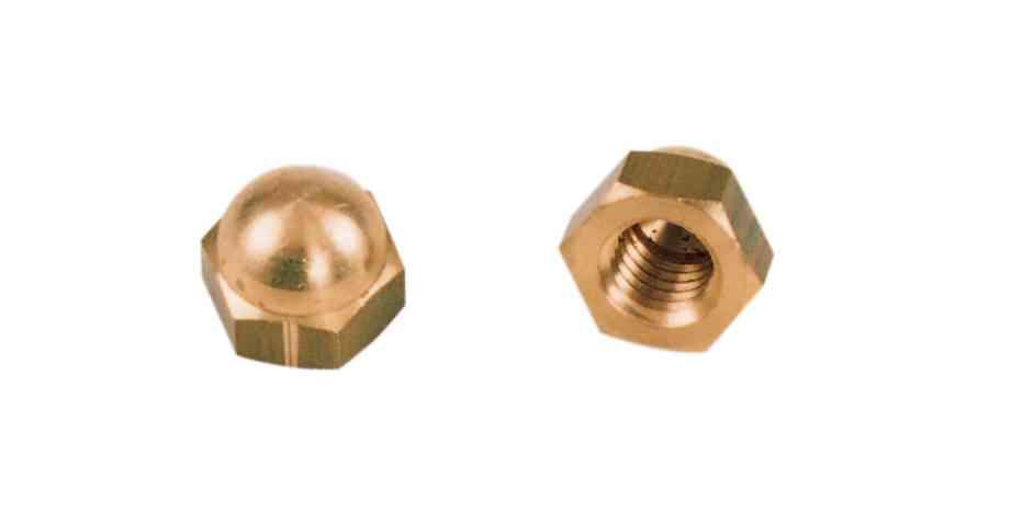 5,0 SC Di SC DADO CIECO OTTONE 12 MA DA  2 PZ