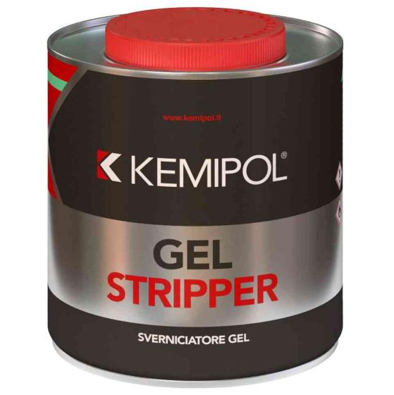 12,0 PZ Di SVERNICIATORE KEMIPOL GEL STRIPPER 0,750 L