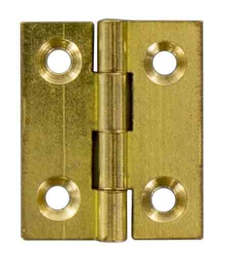 24,0 PZ Di CERNIERA FRESATA PIANA OTTONE SATIN 30X25 MM