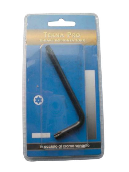 1 BL Di CHIAVE IMPRONTA TORX T50 TEKNA PRO BLISTER