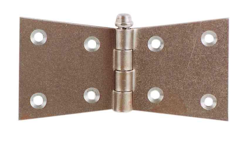 6,0 BL Di BL CERNIERA CODA DI RONDINE FERRO 110X55 MM 2 PZ