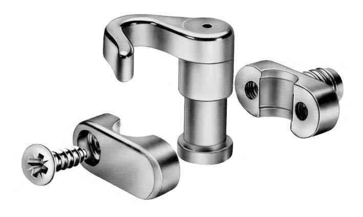 1,0 PZ Di KIT ACCESSORI PER SERRATURA ARMADIO M98
