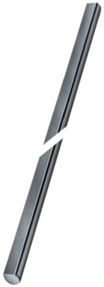 1,0 PZ Di ASTA ROTANTE SERRATURA ARMADIO M98 NICHEL C/M130