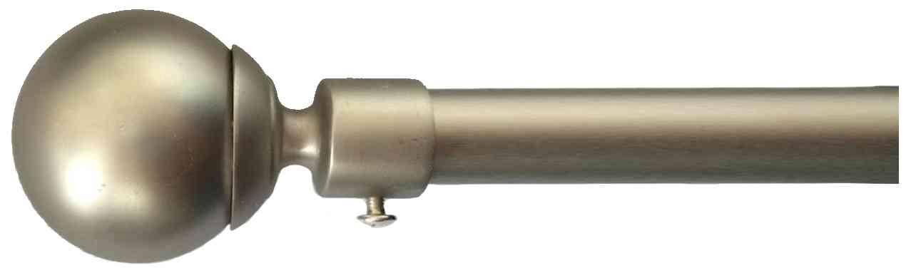 4,0 PZ Di BASTONE ACCIAIO A STRAPPO D 19 CROMO SAT 120-220 S