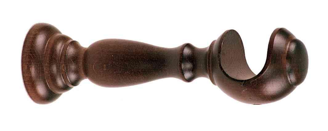 4,0 BL Di BL SUPPORTO PER BASTONE CILIEGIO 10 CM 2 PZ