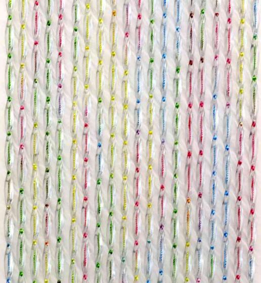 1,0 PZ Di TENDA ELBA MULTICOLOR 120XH240 CM 148 FILI