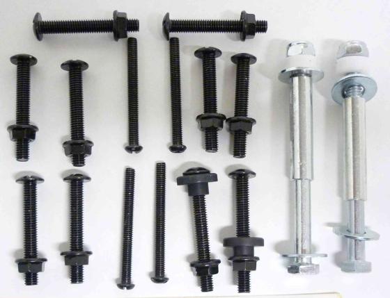 1,0 PZ Di BBQ 8203/8206-SET VITI MONTAGGIO