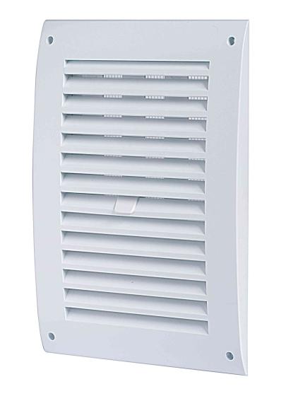 5,0 PZ Di GRIGLIA AERAZIONE ABS CON CHIUSURA E RETE 140X300