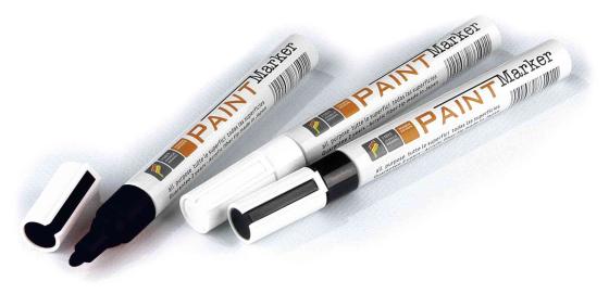 12,0 PZ Di PENNARELLO PAINT MARKER NERO