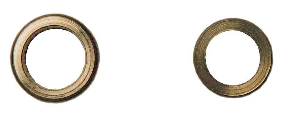 10,0 SC Di SC RONDELLA OTTONE D 12 MM DA 10 PZ*