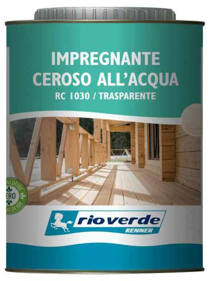 6,0 PZ Di RIOVERDE RC 1030 IMPREGNANTE CEROSO 0,750 L TRASP.
