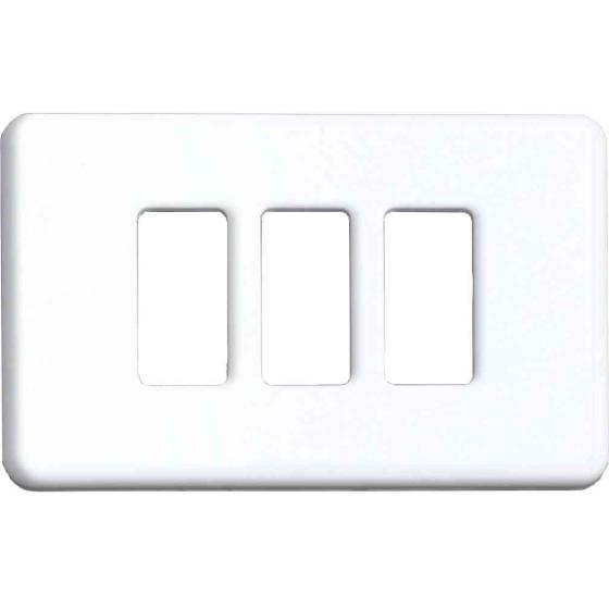 6,0 BL Di BL COPRINTERRUTTORE PLASTICA 3P BIANCO 2 PZ*