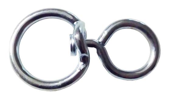 6,0 BL Di BL GIVOLARE PER LEGAMI ZINCATO 6 MM 23          2 