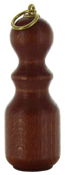 1,0 PZ Di FIOCCO PER TENDE IN LEGNO CILIEGIO