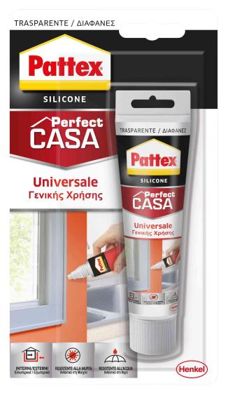 12,0 PZ Di PATTEX SILICONE TRASPARENTE  50 ML