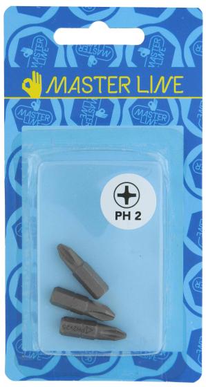 5,0 BL Di BL INSERTI A CROCE 25 MM PH 1  3 PZ