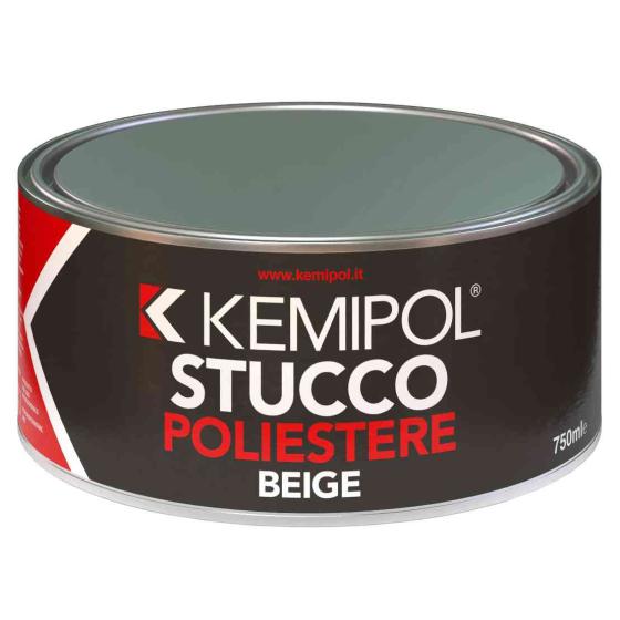 12,0 PZ Di STUCCO POLIESTERE KEMIPOL 0,750 L