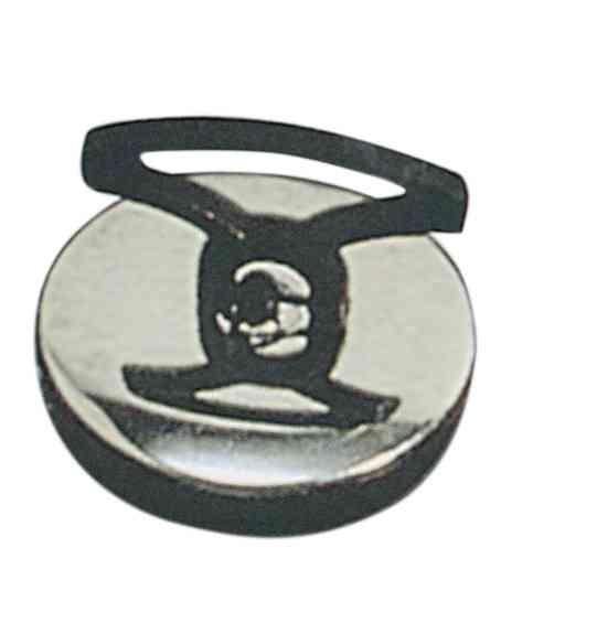 6,0 PL Di PL TAPPO PER SANITARI CON PLACCA MANIGLIA D 52 MM 