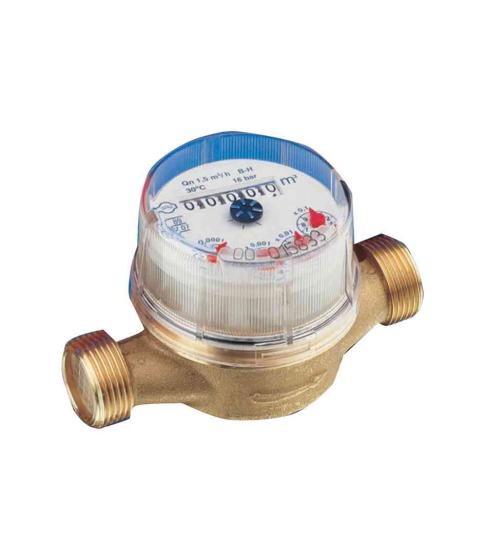 3,0 PL Di PL CONTATORE PER ACQUA QUADRANTE ASCIUTTO 1/2