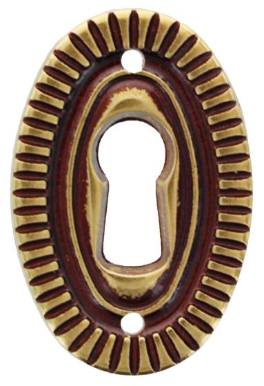 6,0 BL Di BL BOCCHETTA PER MOBILI 30643 25X38 MM OTT PATINE