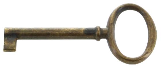 6,0 BL Di BL CHIAVE PER MOBILI 33706 MM OTTONE ANTICATO