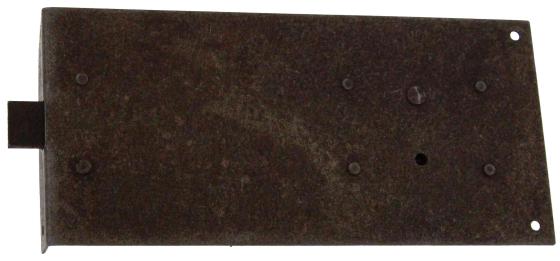 6,0 BL Di BL SERRATURA ANTICHIZZATA INCASSO 120 MM 39011