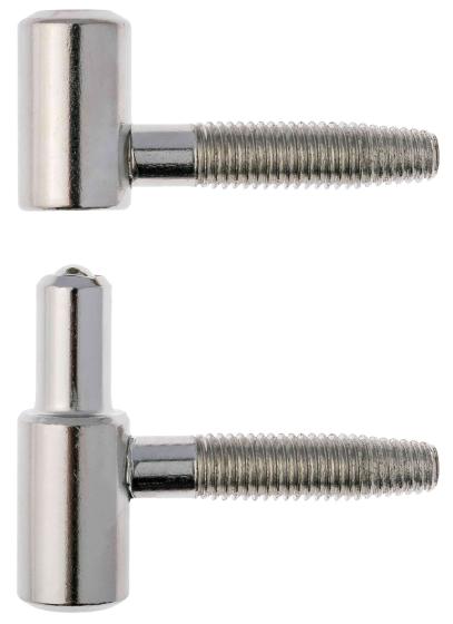 100,0 PZ Di CERNIERA ANUBA ACCIAIO NICHELATO D 13 MM