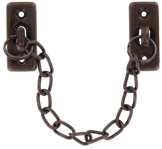 6,0 BL Di BL RITIENI A CATENA FERRO 150 MM BRONZATO