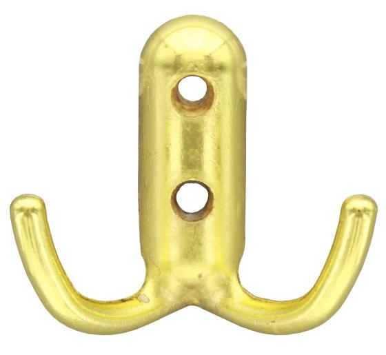 6,0 BL Di BL APPENDIABITI 2 POSTI ORO LUCIDO 2 PZ