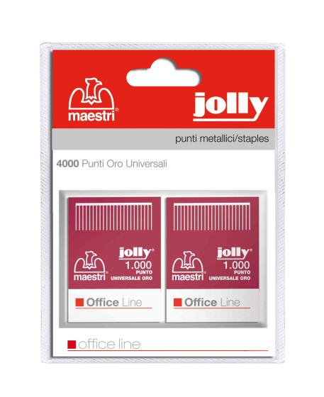 1,0 CF Di BLISTER PUNTI SPILLATRICE MAESTRI JOLLY ORO 4000 P