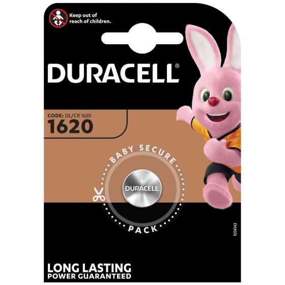 10,0 BL Di DURACELL BATTERIA A BOTTONE 1620 BL.1PZ.
