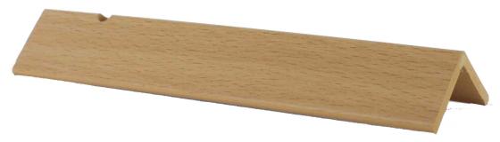 36,0 PZ Di PARASPIGOLO 25X25 MM PVC ESPANSO 3 M FAGGIO