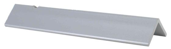 36,0 PZ Di PARASPIGOLO 25X25 MM PVC ESPANSO 3 M ARGENTO
