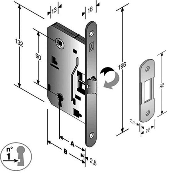6,0 BL Di BL PATENT B. SOFT 8/90 SCROCCO CENTR. BT E50 OTT.