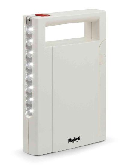 1,0 PZ Di BEGHELLI LAMPADA PORTATILE ILLUMINA LED