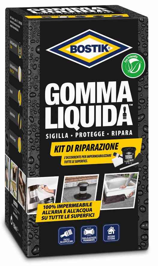 1,0 PZ Di BOSTIK GOMMA LIQUIDA KIT DI RIPARAZIONE