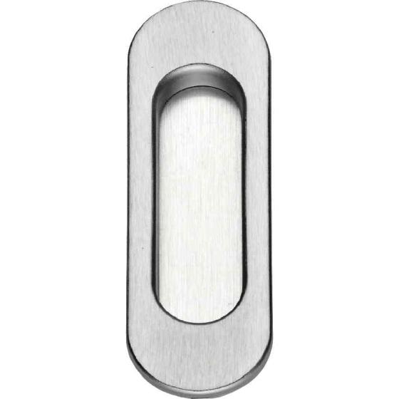 10,0 PZ Di MANIGLIA OVALE PER PORTA SCORR S/FORO OTT CRO SAT