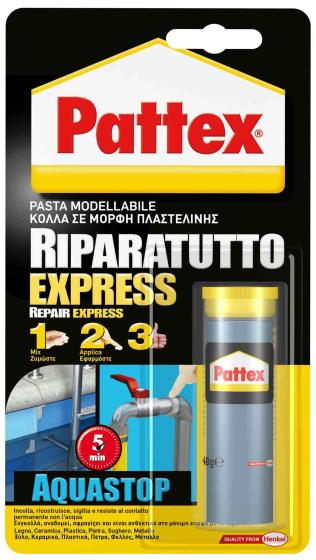 12,0 PZ Di PATTEX RIPARATUTTO EXPRESS AQUASTOP 48 G