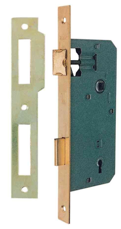 6,0 BL Di BL PATENT SERRATURA Q.8/90 OTTONATA DA 40